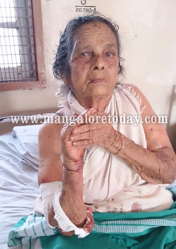 Ephezin Pereira was assaulted by her granddaughter